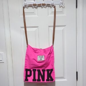 PINK Victoria's Secret Women's Pink Shoulder Bag